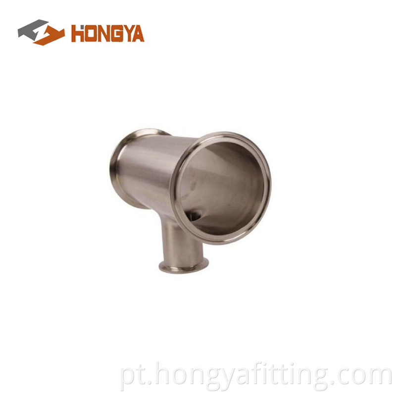 Sanitary Stainless Steel Reducing Tee